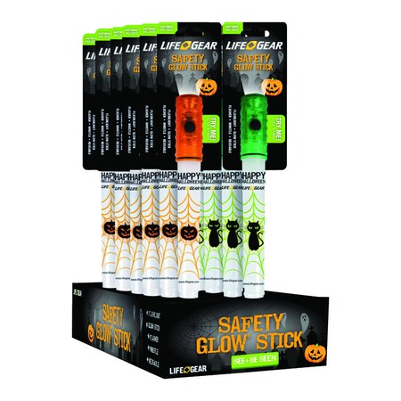 Life+Gear Halloween Grn Orng Glows LG0110599HAL